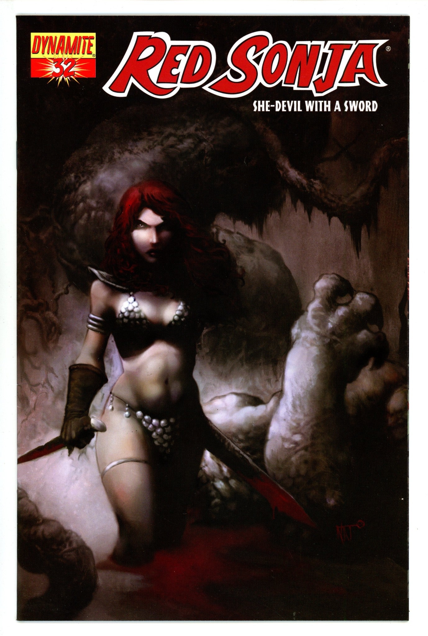 Red Sonja Vol 1 32 Mid Grade (2008) 