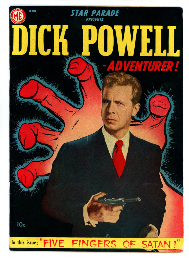 Star Parade Presents Dick Powell, Adventurer! [nn] [A-1 #22] FN- (5.5) Extensive Colour Touch (1949) 