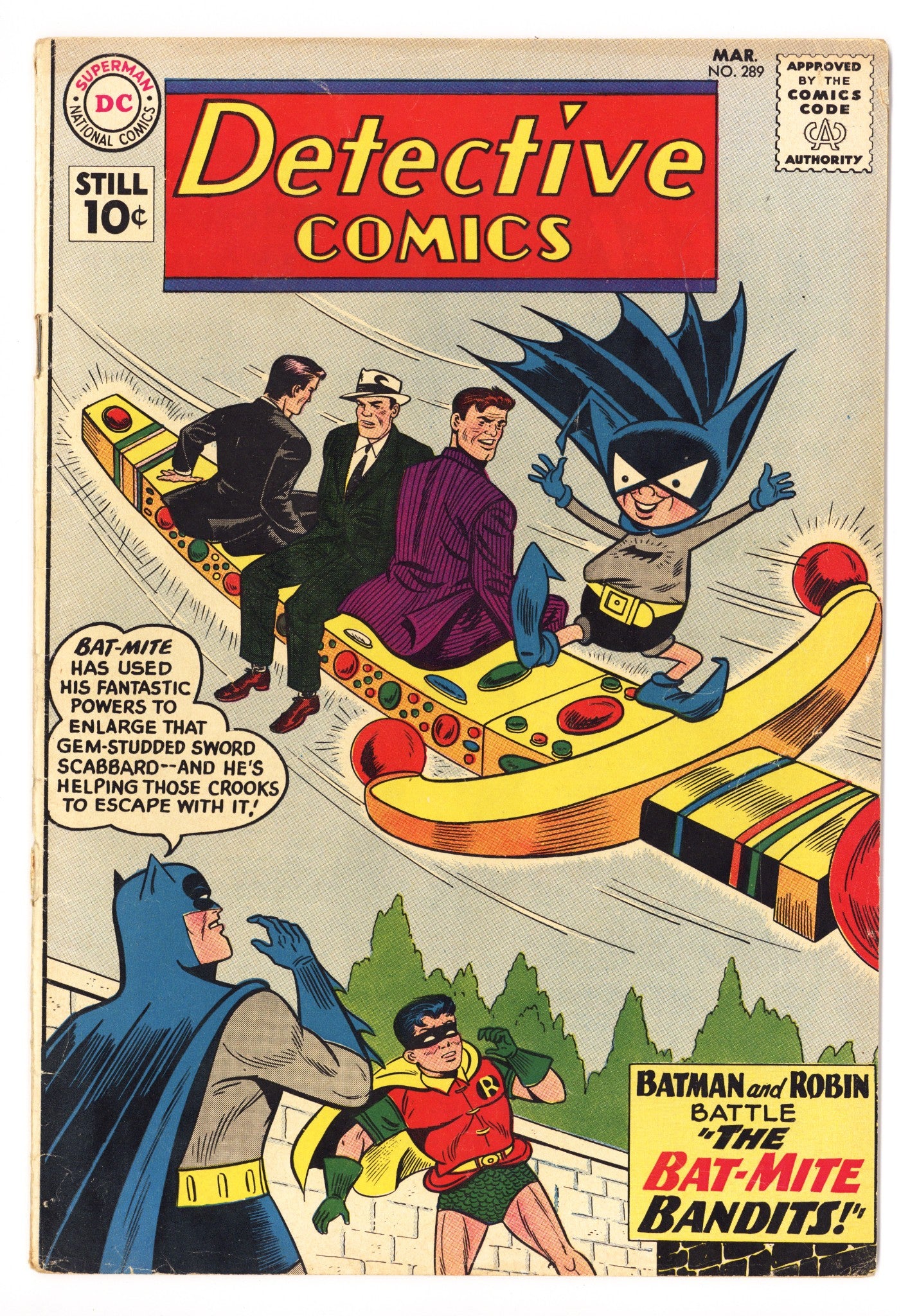 Detective Comics Vol 1 289 VG (4.0) (1961) 