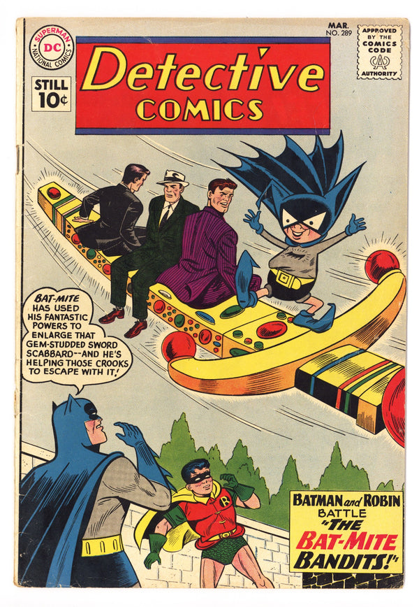 Detective Comics Vol 1 289 VG (4.0) (1961)