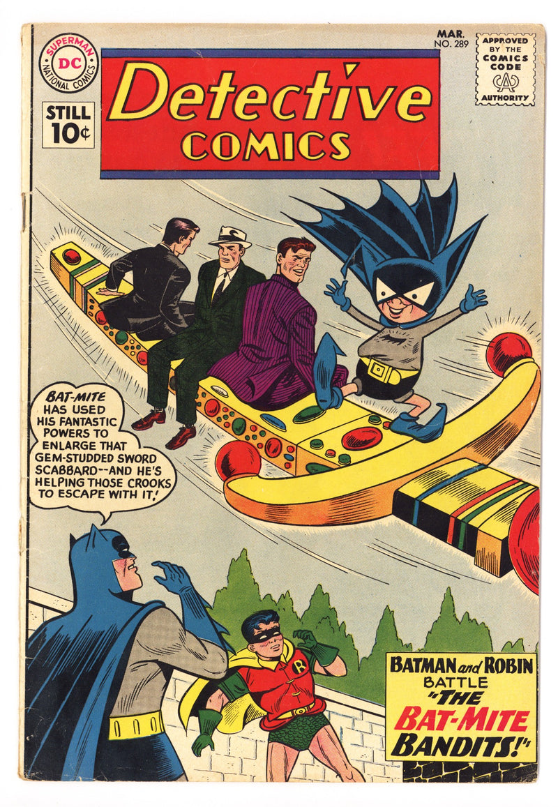 Detective Comics Vol 1 289 VG (4.0) (1961) 