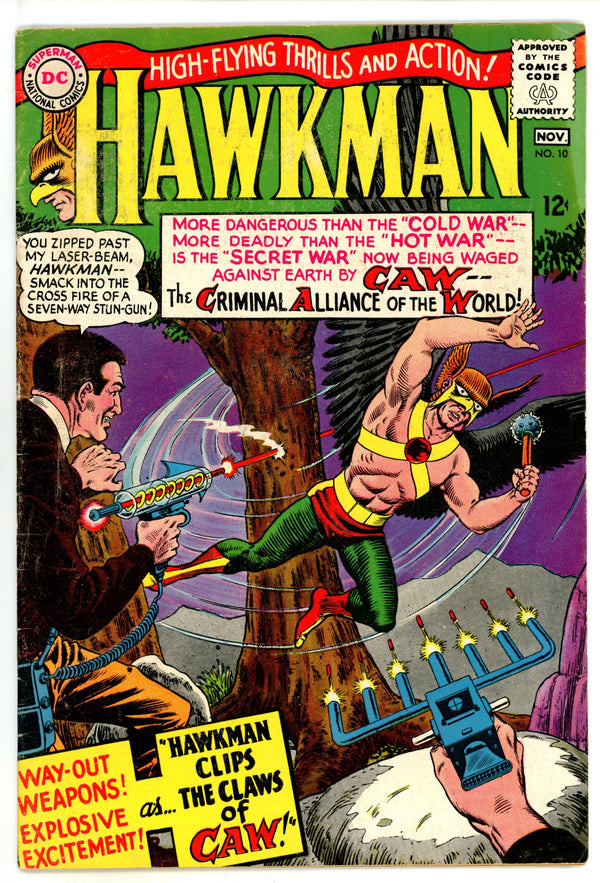 Hawkman Vol 1 10 VG+ (4.5) (1965)