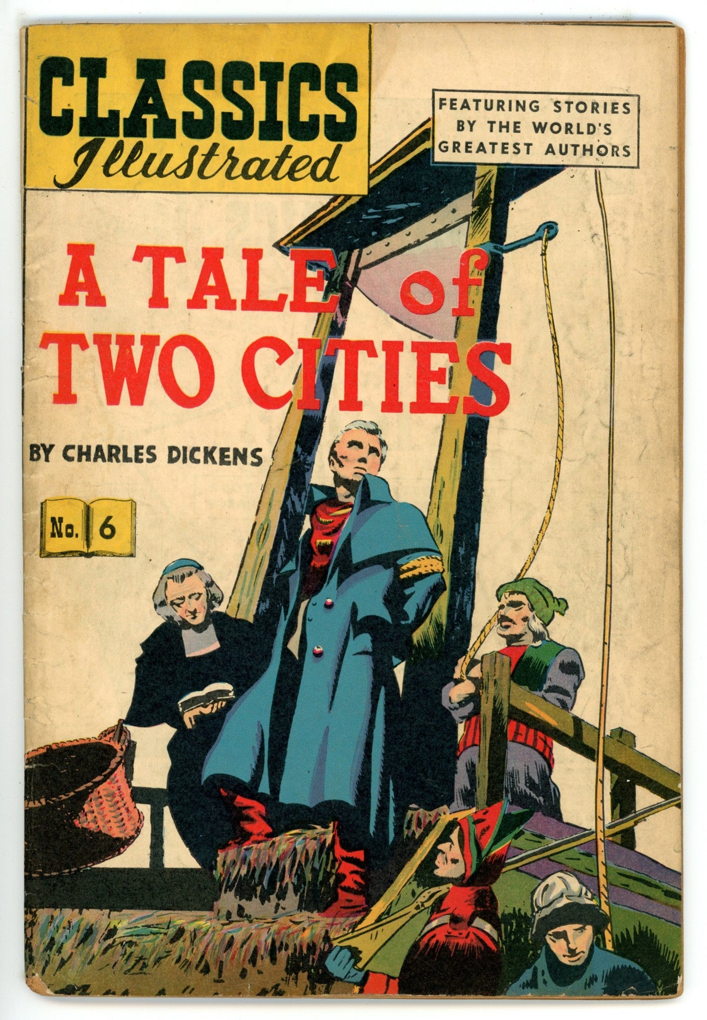 Classics Illustrated: A Tales of Two Cities 6 Hrn 51 VG (1948)