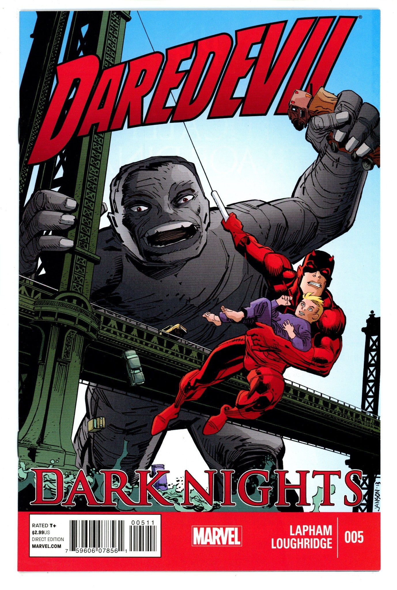 Daredevil: Dark Nights 5 High Grade (2013) 