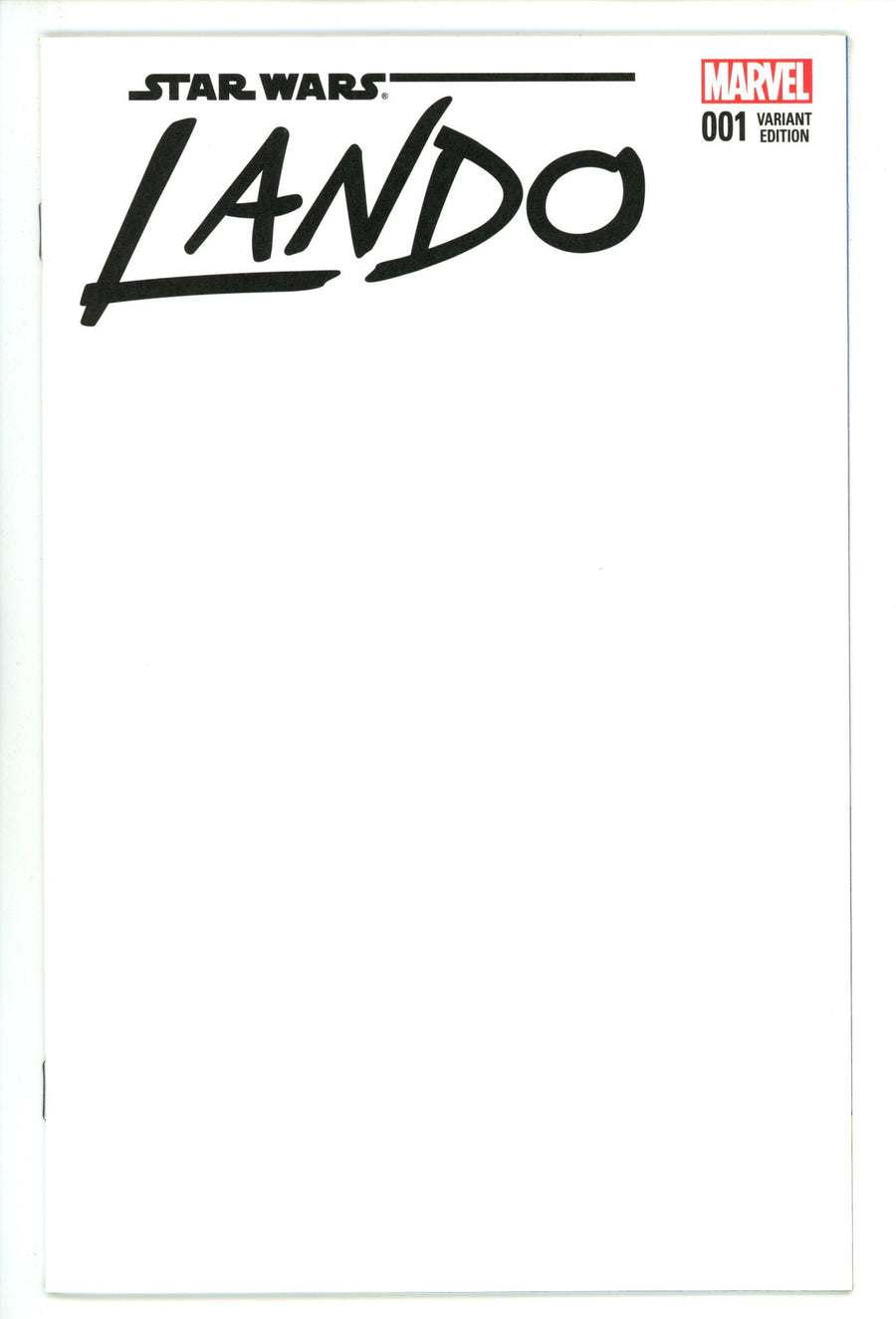 Lando 1 High Grade (2015) Blank Variant 