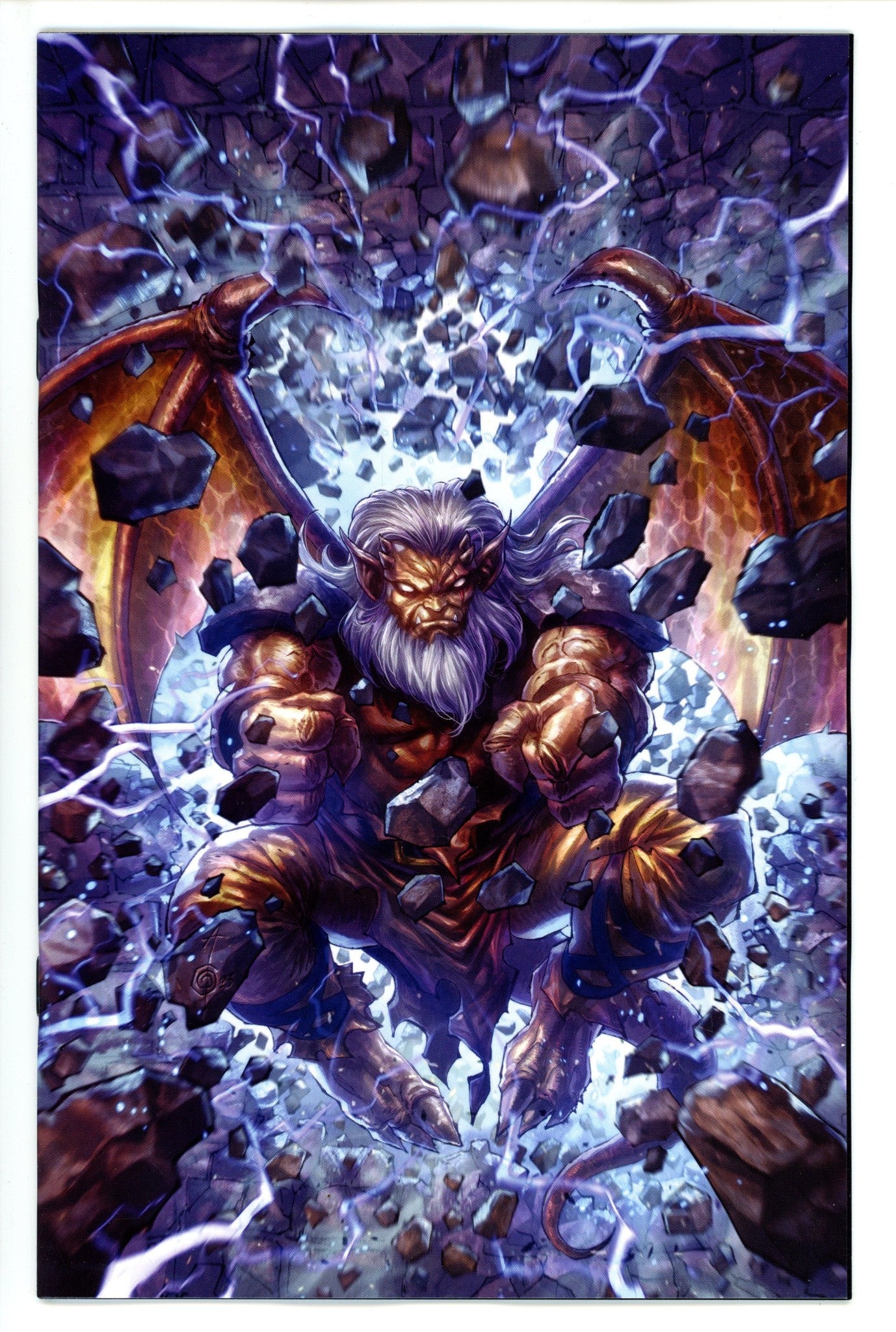 Gargoyles Dark Ages 4 Quah Virgin Incentive Variant (2023)