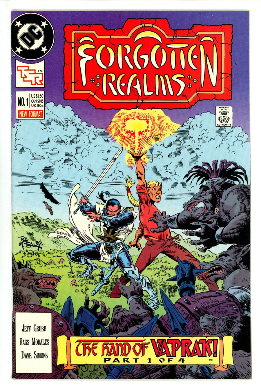 Forgotten Realms Comic Book   1  Mid Grade   (1989)