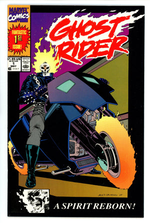 Ghost Rider Vol 2 1 VF/NM (9.0) (1990) 2nd Print