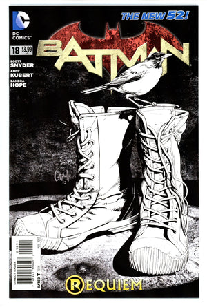 Batman Vol 2 18 VF/NM (9.0) (2013) Capullo B&W Incentive Variant