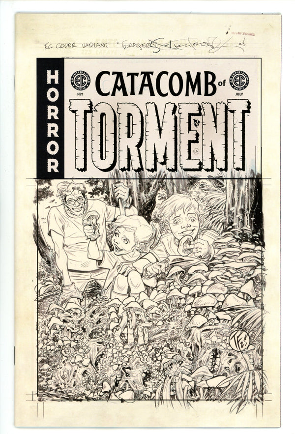 EC Catacomb Of Torment 1 Fowler B&W Incentive Variant NM- (2025)