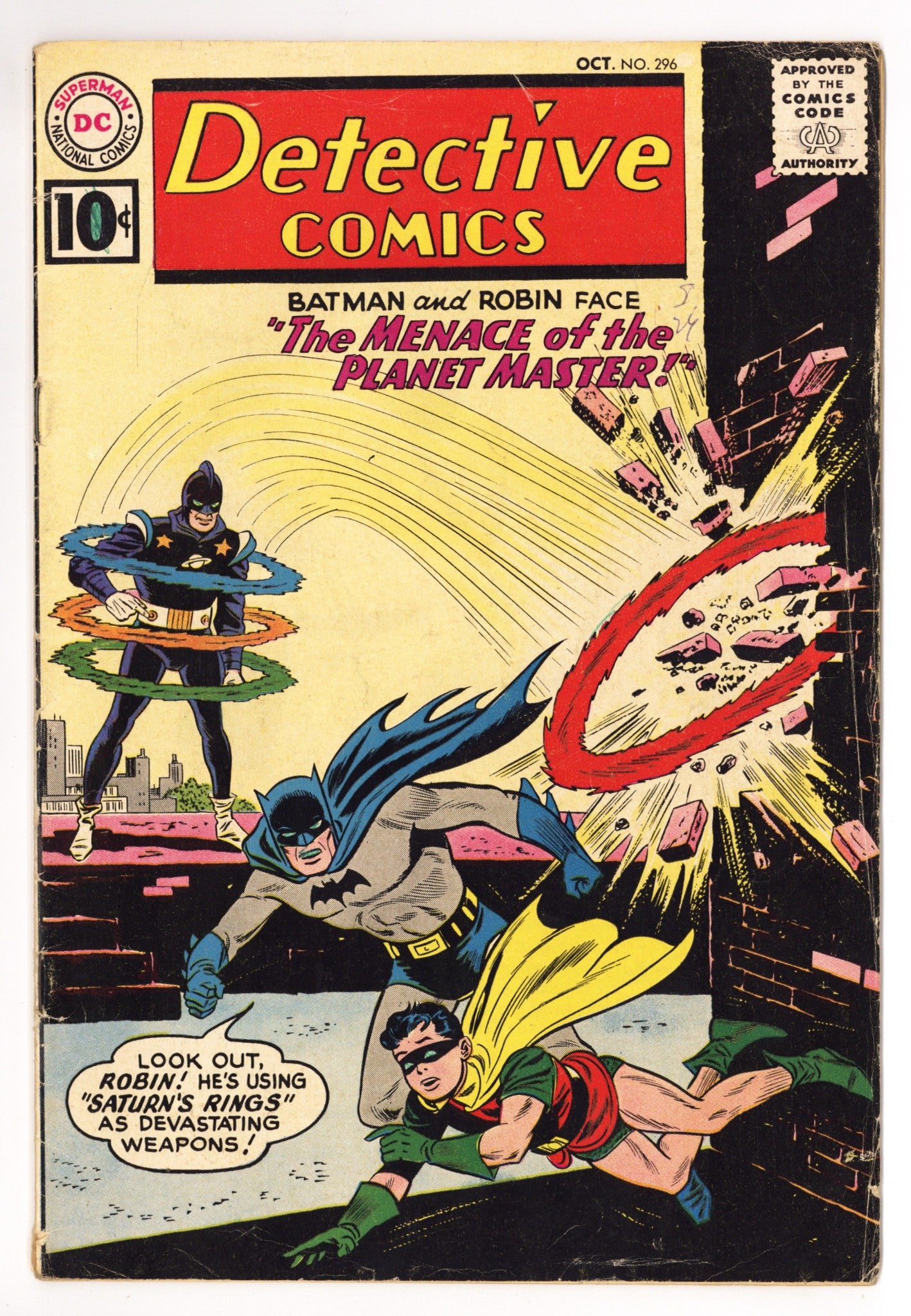 Detective Comics Vol 1 296 VG- (3.5) (1961) 