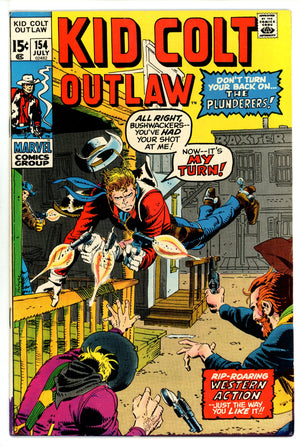 Kid Colt Outlaw 154 VG/FN (5.0) (1971) 