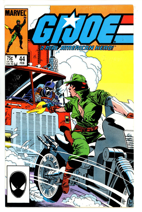 G.I. Joe, A Real American Hero 44 NM- (1986)