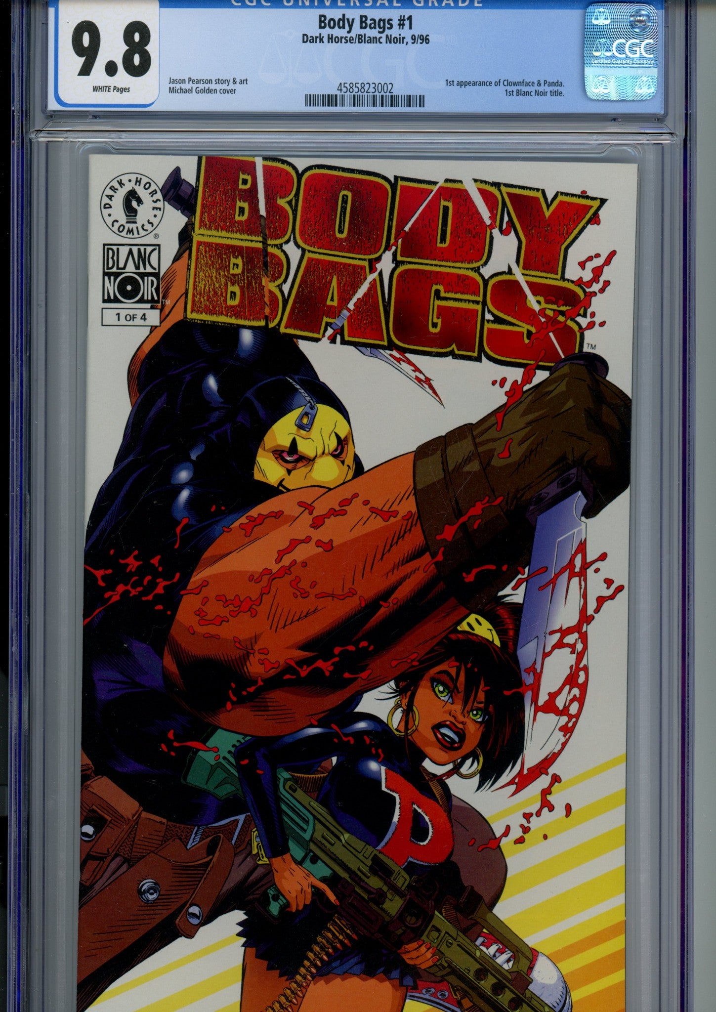 Body Bags 1 CGC 9.8 (NM/M) (1996) 