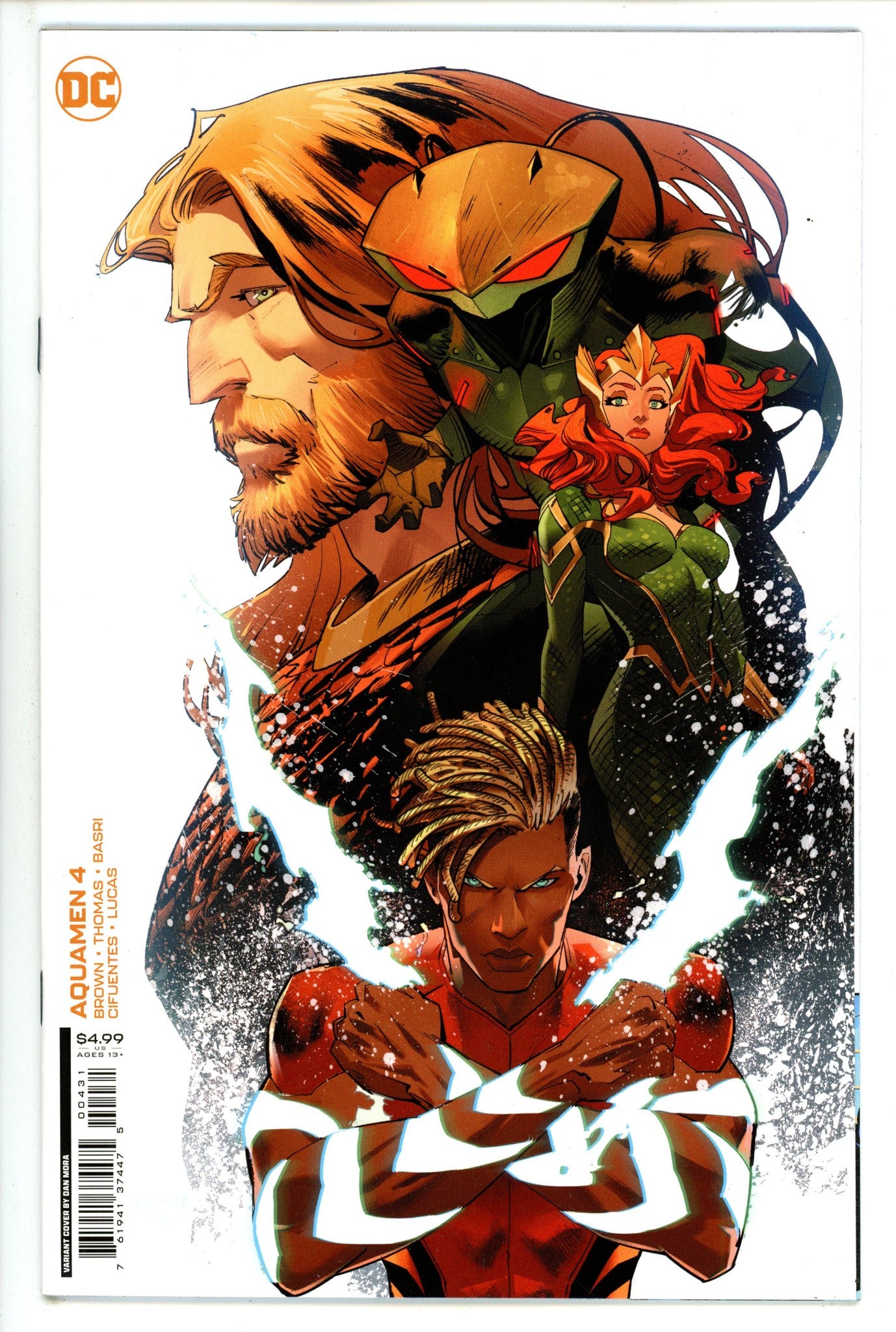 Aquamen 4 High Grade (2022) Mora Variant 