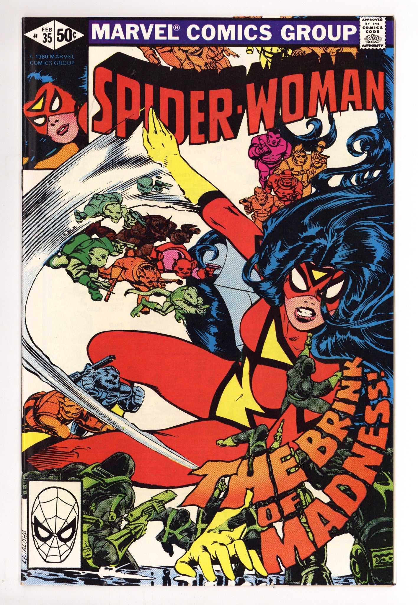 Spider-Woman Vol 1 35 VF+ (8.5) (1981) 