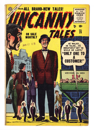 Uncanny Tales Vol 1 29 VG/FN (5.0) (1955)