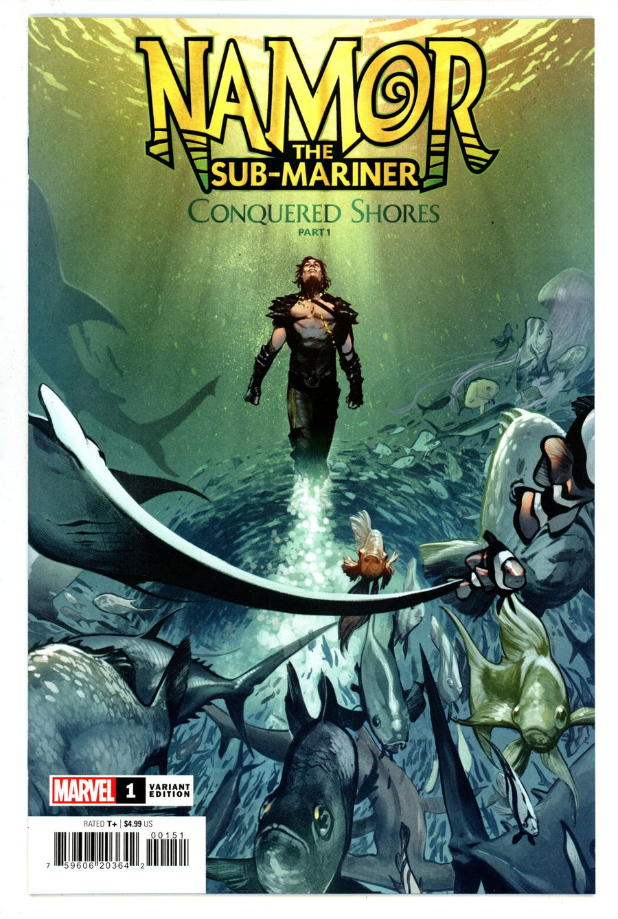 Namor: Conquered Shores 1 High Grade (2022) Larraz Variant 