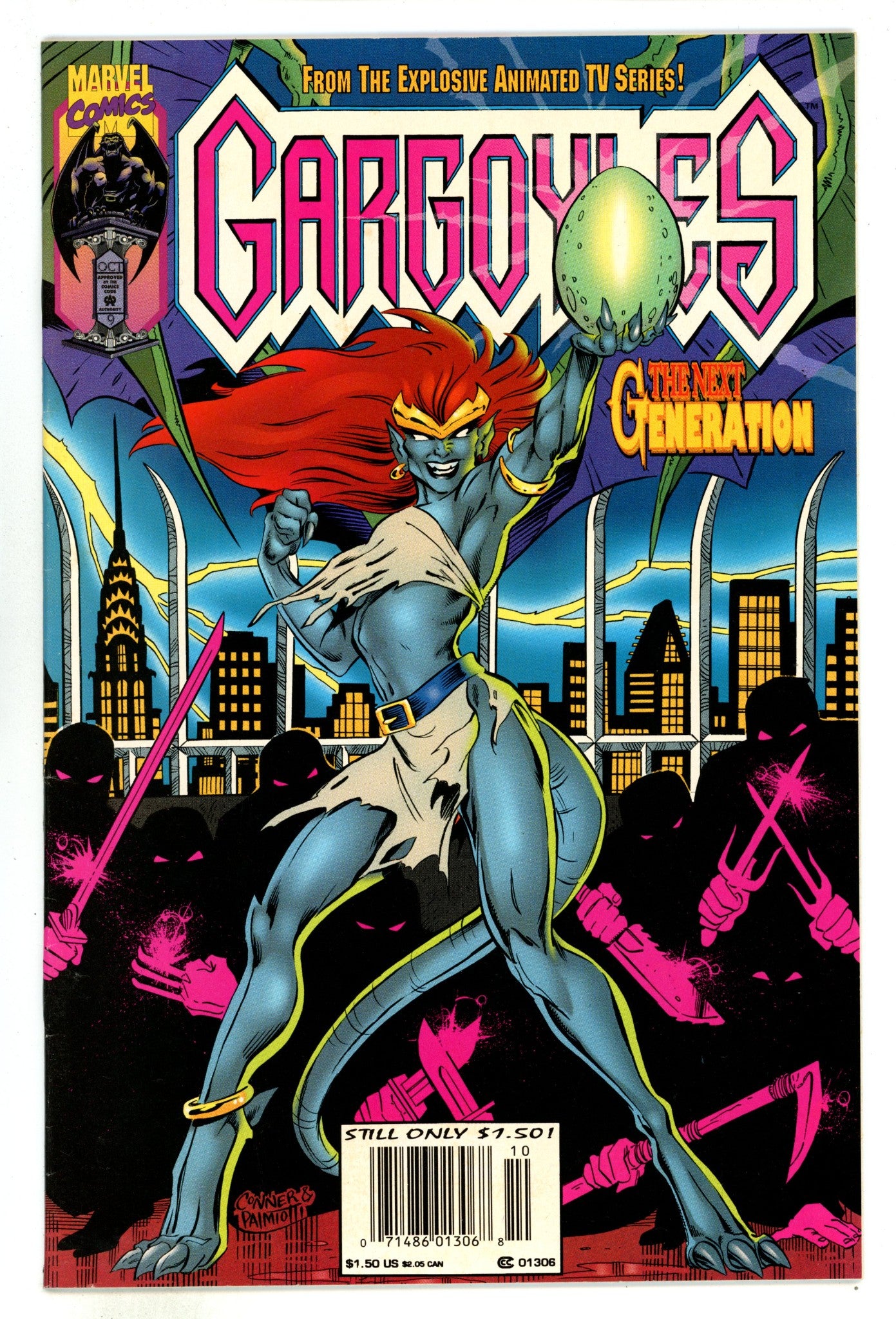 Gargoyles 9 FN/VF (7.0) (1995) Newsstand 