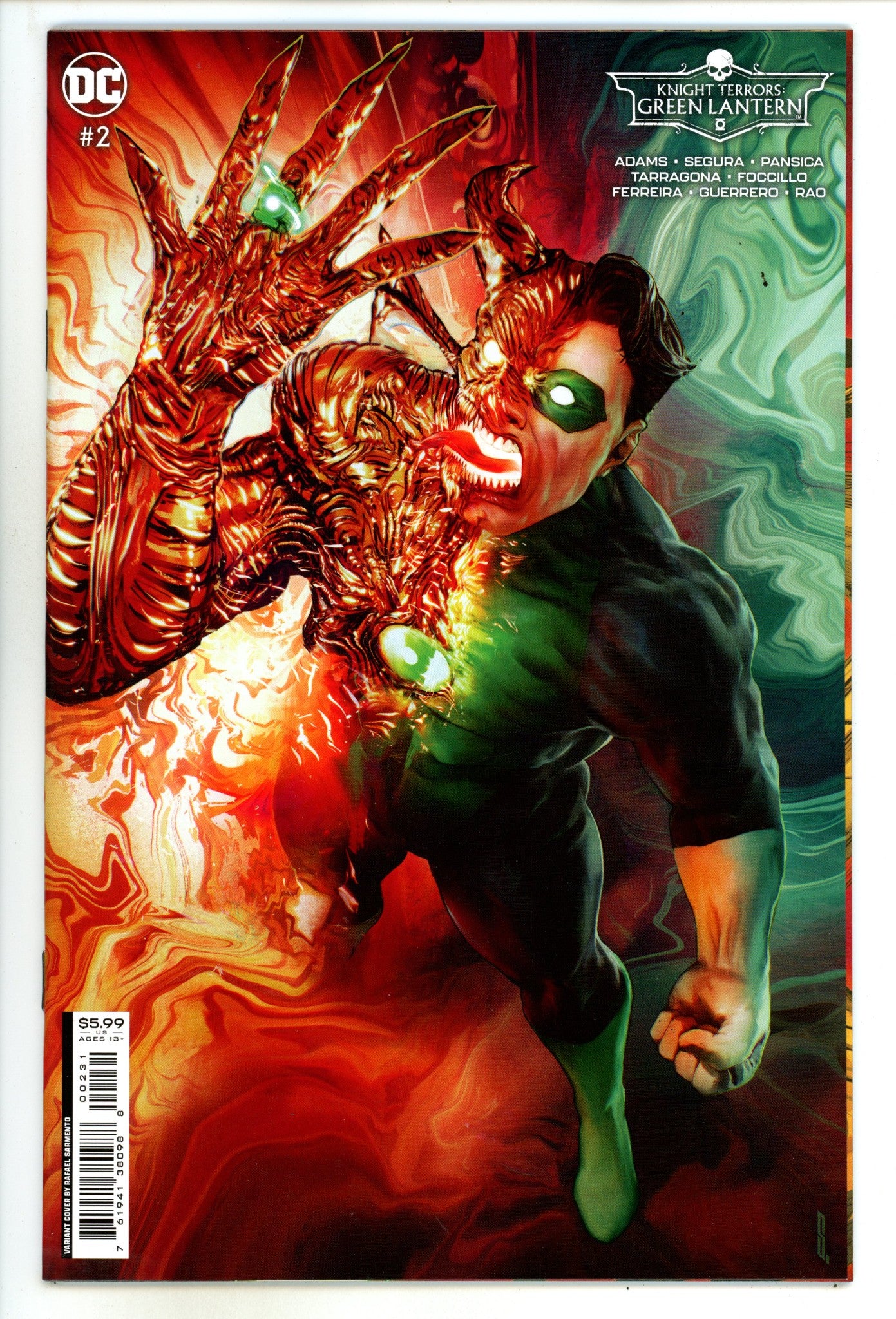 Knight Terrors: Green Lantern 2 High Grade (2023) Sarmento Variant 
