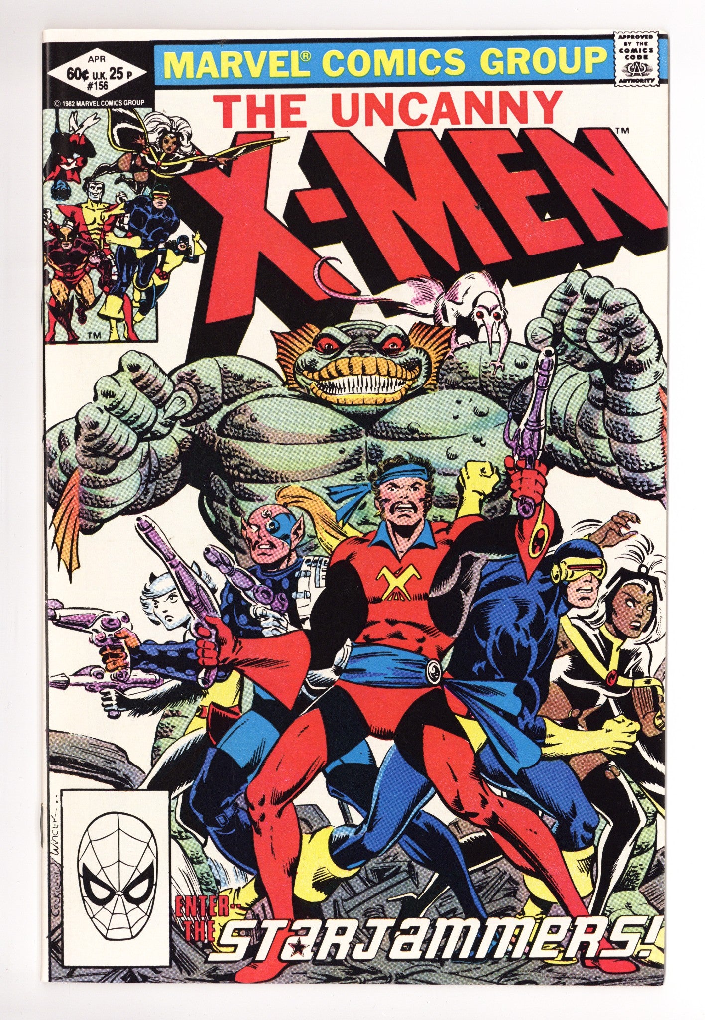 The Uncanny X-Men Vol 1 156 NM- (9.2) (1982) 