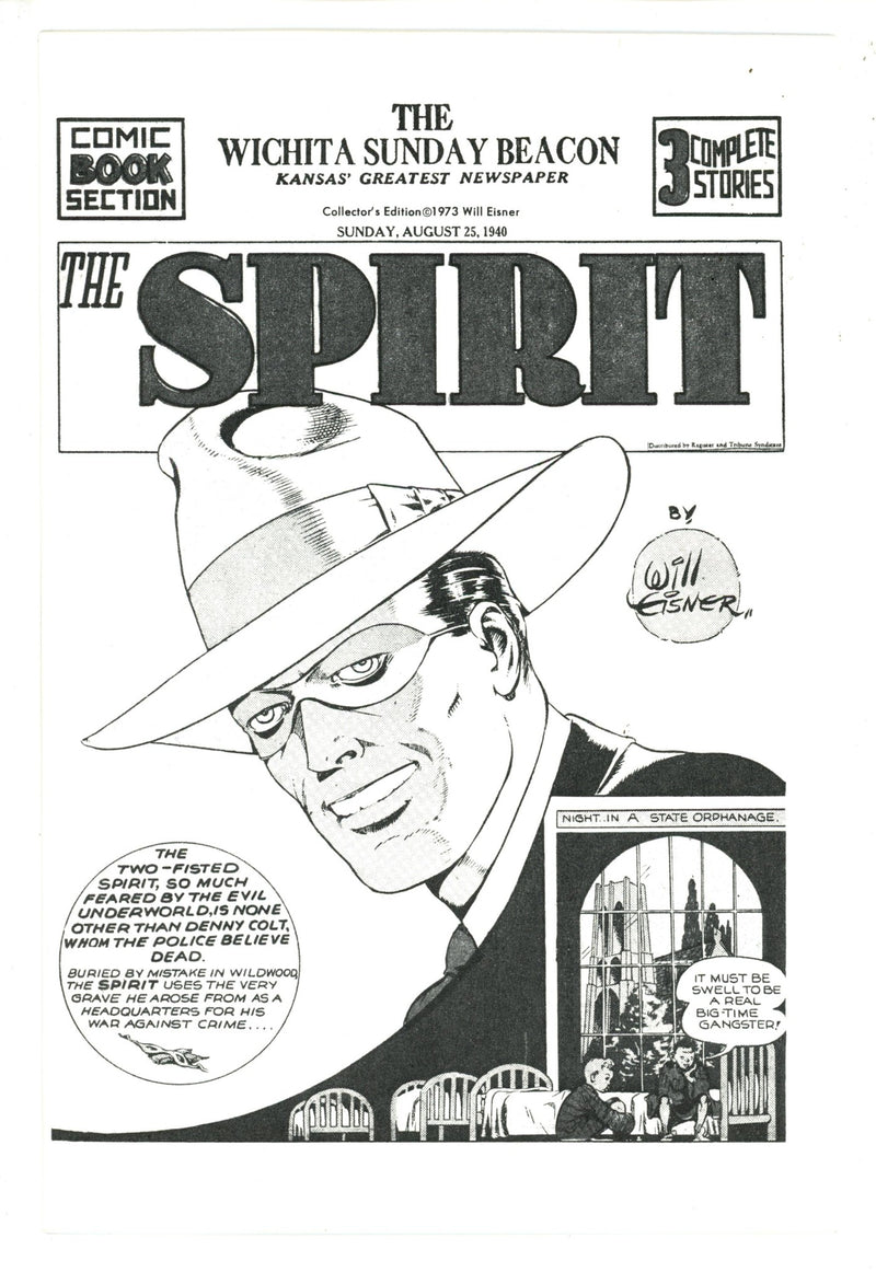 The Spirit: The "Message" Bit [nn] Collector'S Edition (1973)