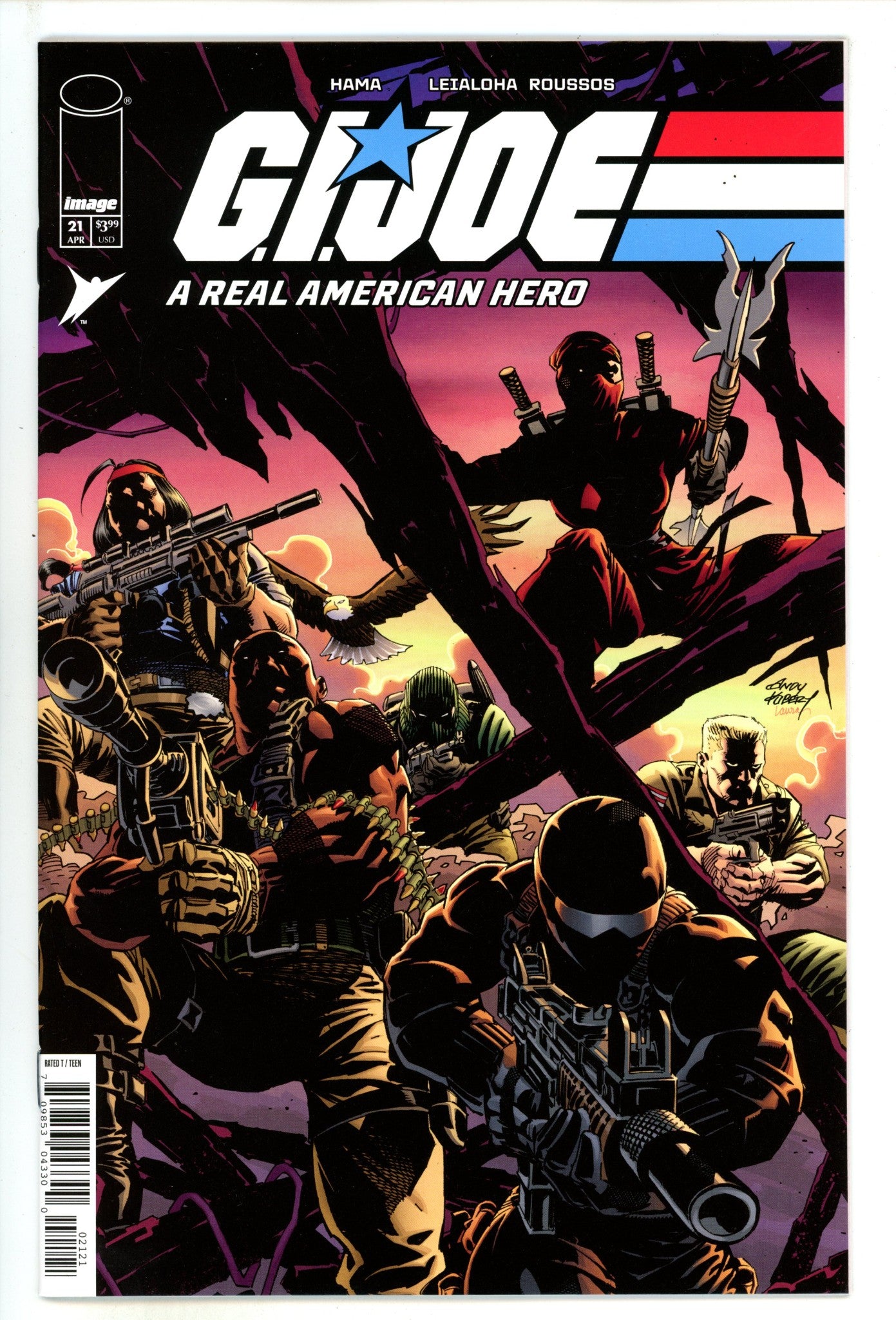 G.I. Joe A Real American Hero Silent Missions Edition 21 Kubert Variant (2025)
