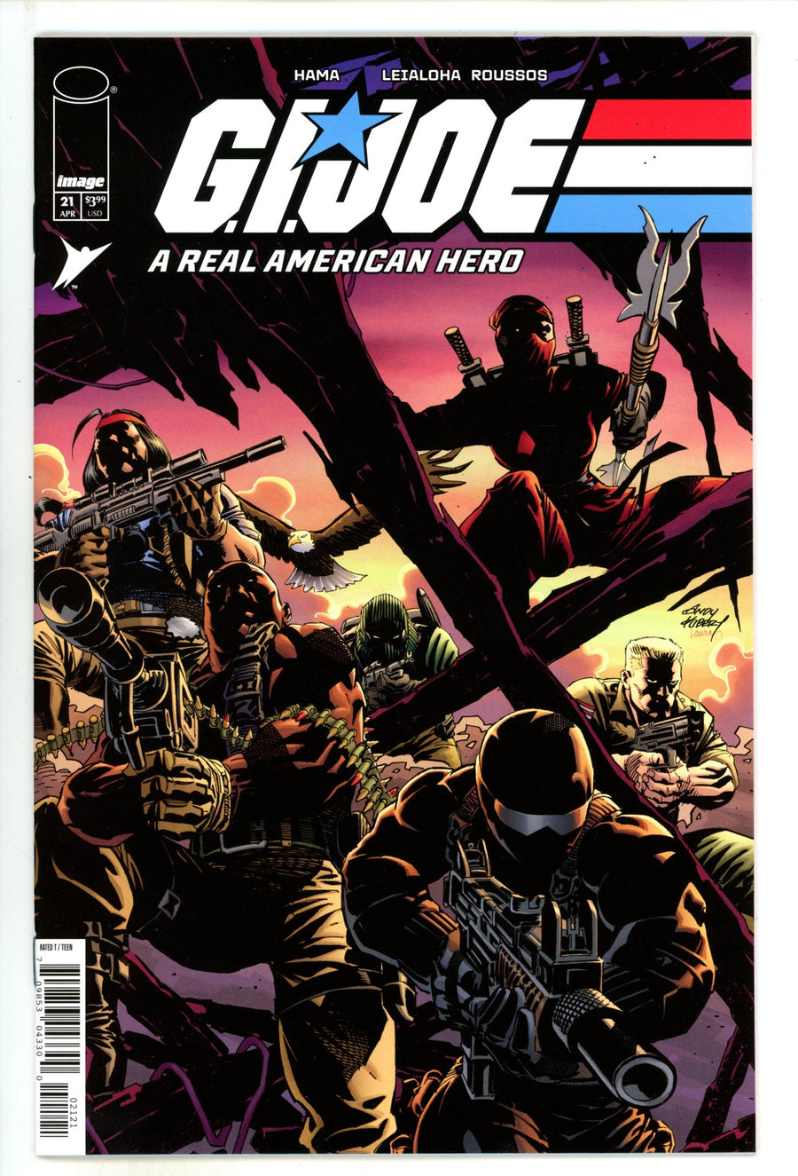 G.I. Joe A Real American Hero Silent Missions Edition 21 Kubert Variant (2025)