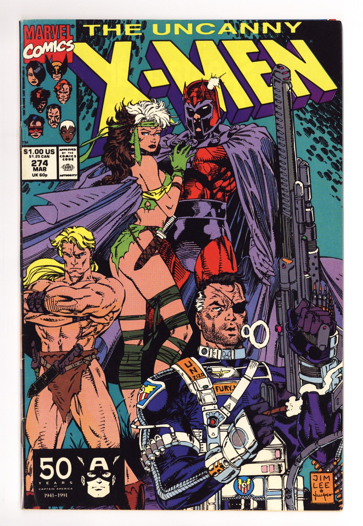 The Uncanny X-Men Vol 1 274 Mid Grade (1991) 