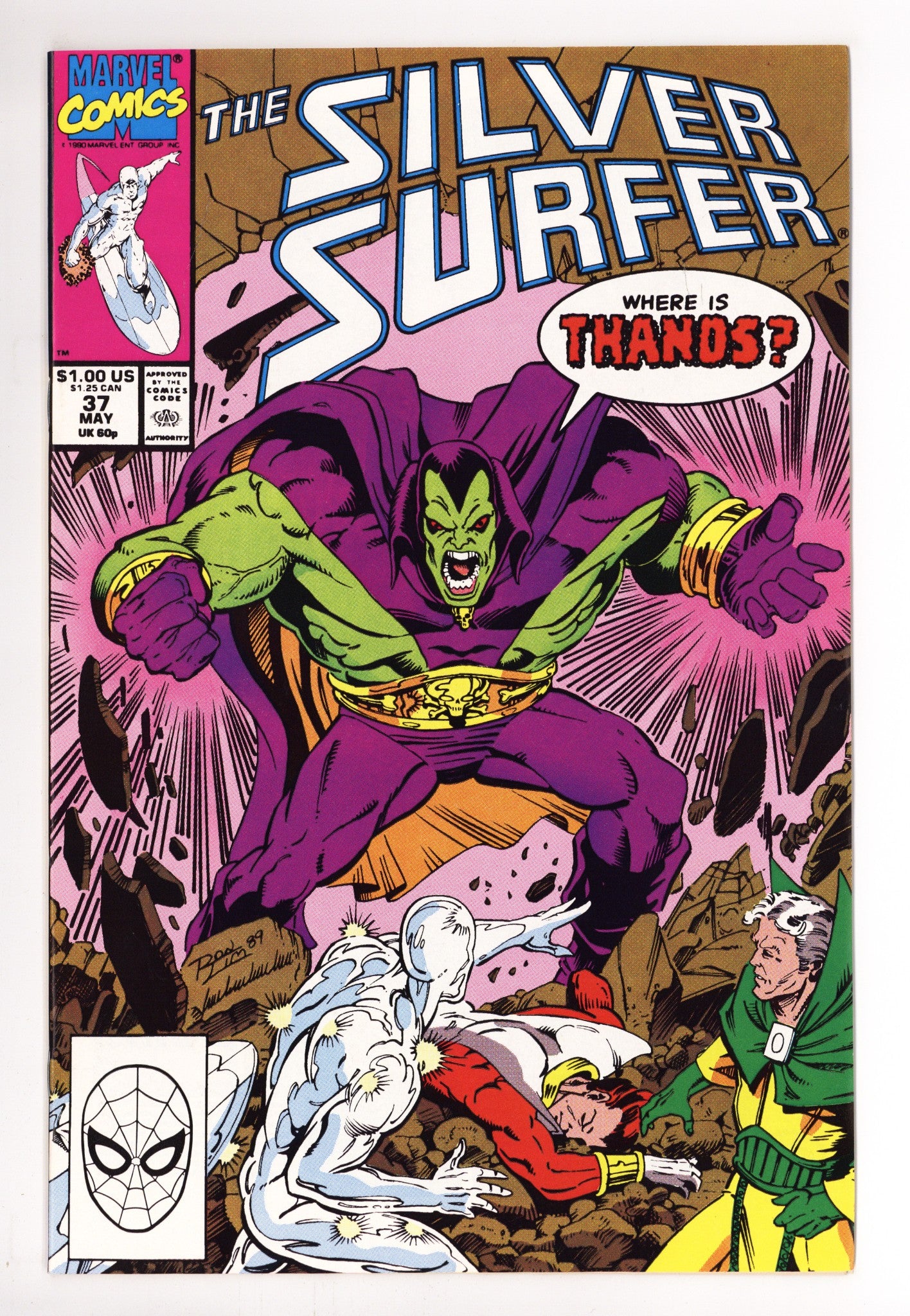 Silver Surfer Vol 3 37 High Grade (1990) 