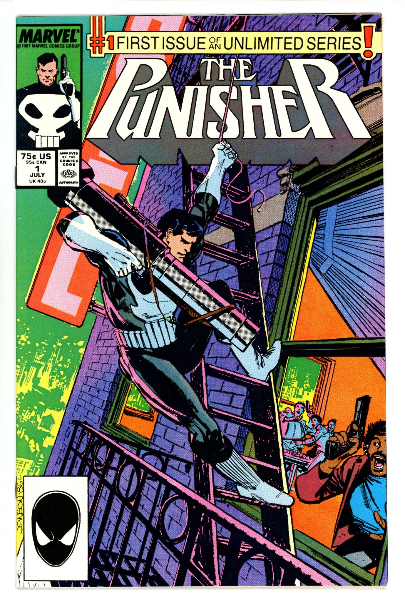 The Punisher Vol 2 1 VF (8.0) (1987) 