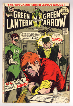 Green Lantern Vol 2 85 FN- (5.5) (1971) Signed x1 Cover Neal Adams