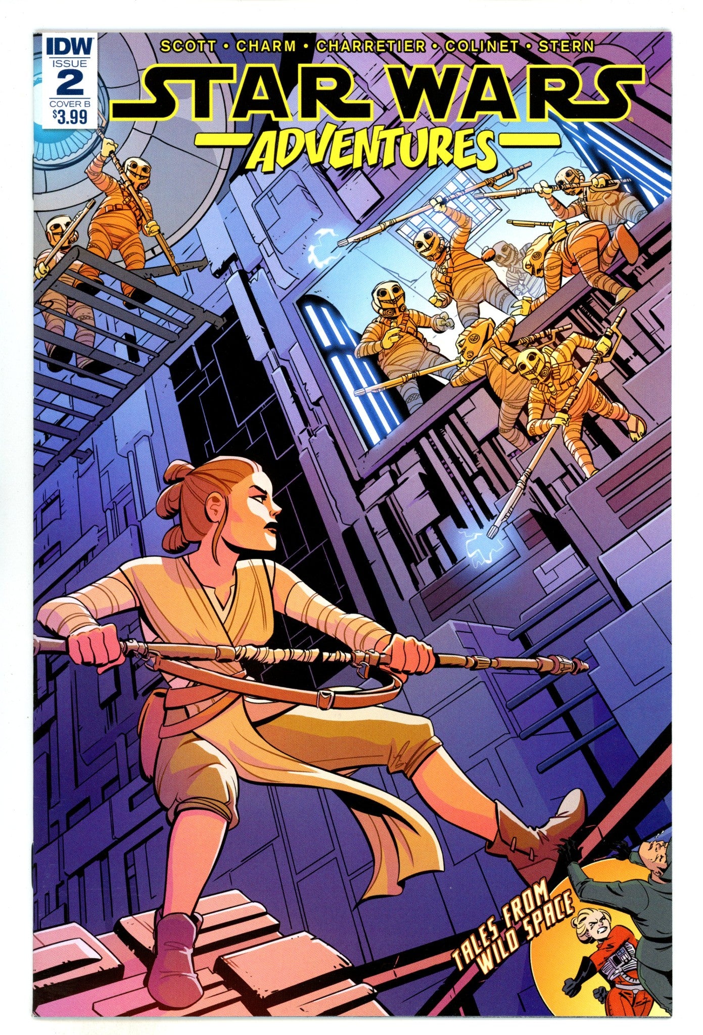 Star Wars Adventures 2 High Grade (2017) Charretier Variant 