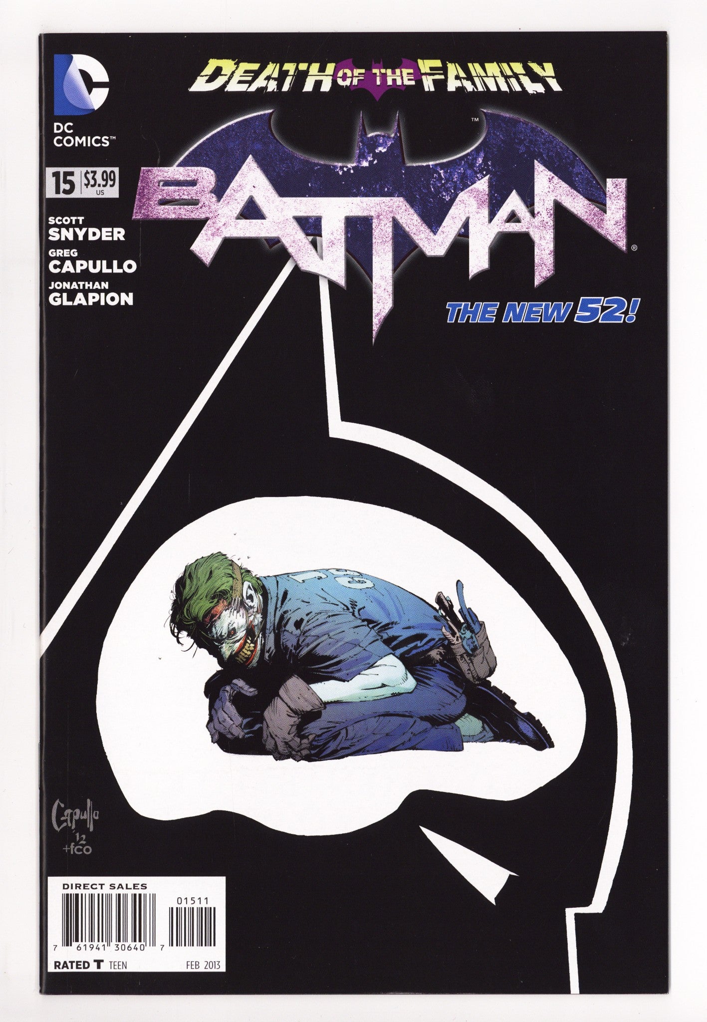 Batman Vol 2 15 High Grade (2013) 