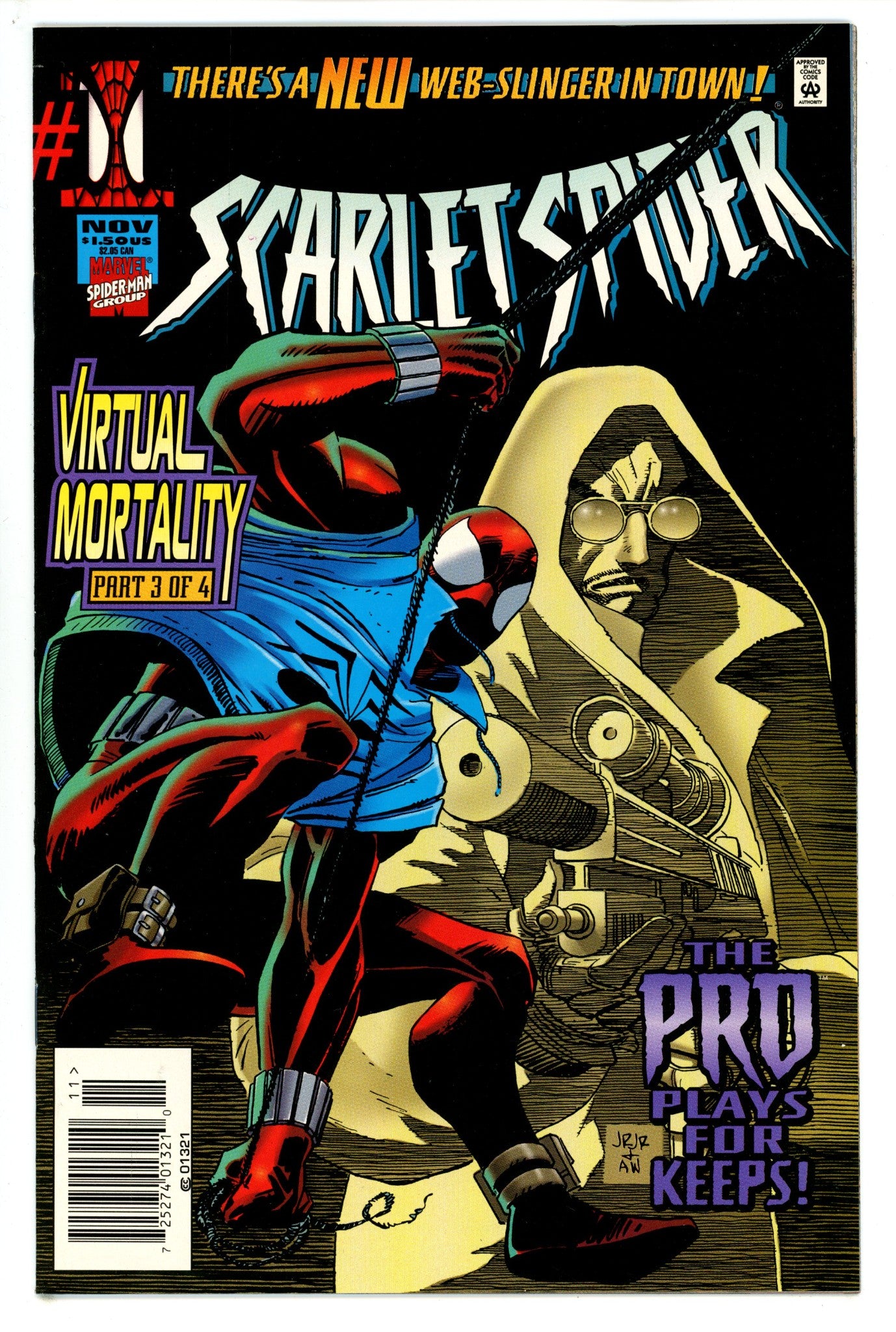 Spectacular Scarlet Spider Vol 1 1 Newsstand NM- (1995)