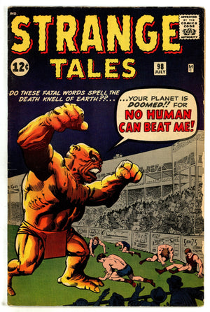 Strange Tales Vol 1 98 FN (6.0) (1962) 