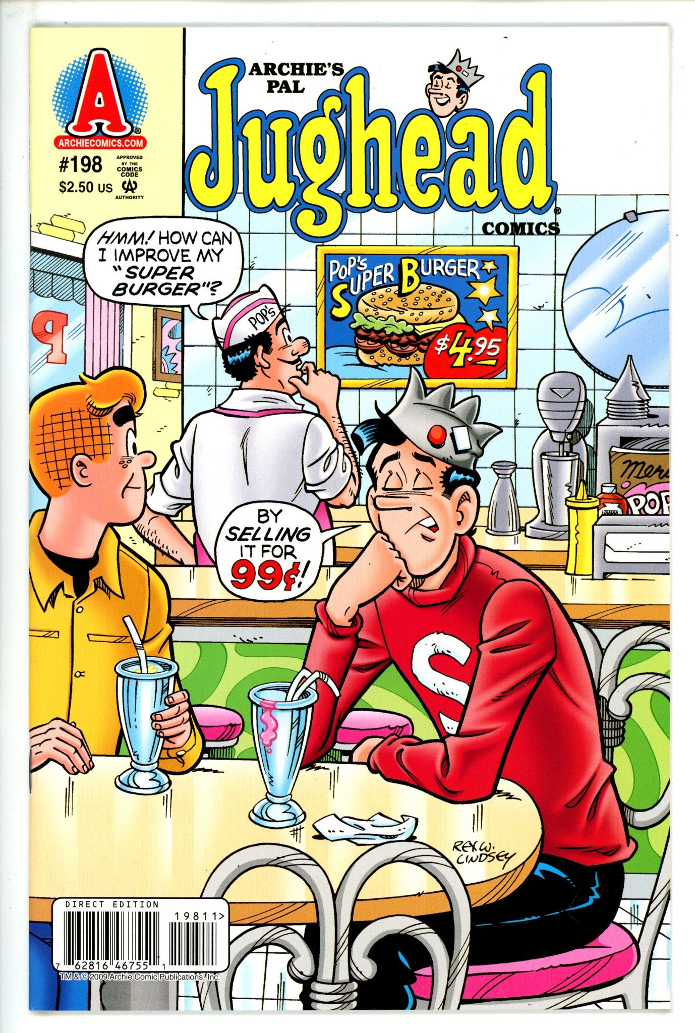 Archie's Pal Jughead Comics 198 NM- (9.2) (2010) 