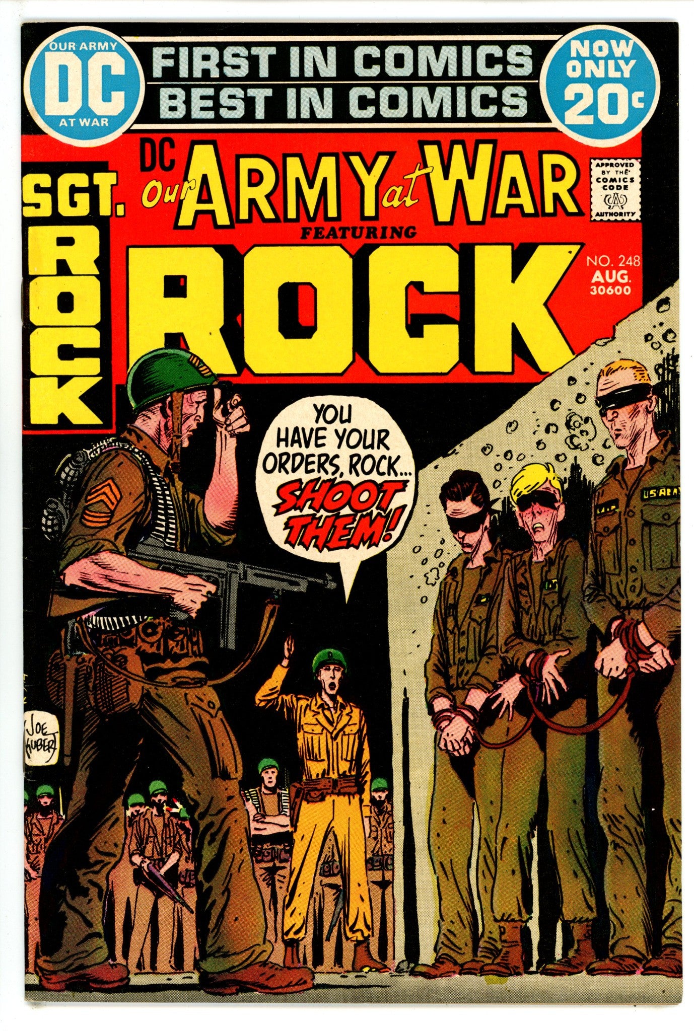 Our Army at War 248 VF- (7.5) (1972) 