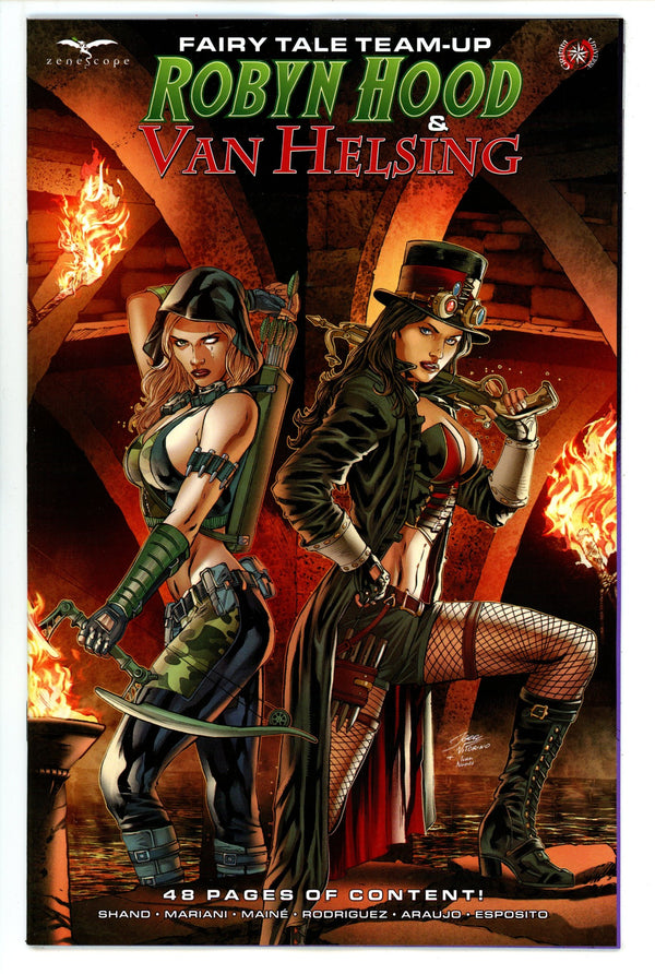 Fairy Tale Team-Up Robyn Hood & Van Helsing 1 Vitorino Variant (2024)