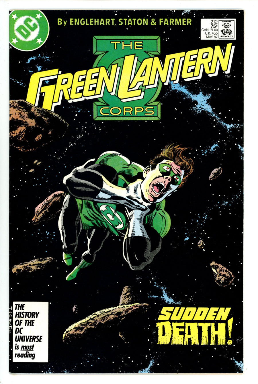 The Green Lantern Corps Vol 2 212 High Grade (1987) 