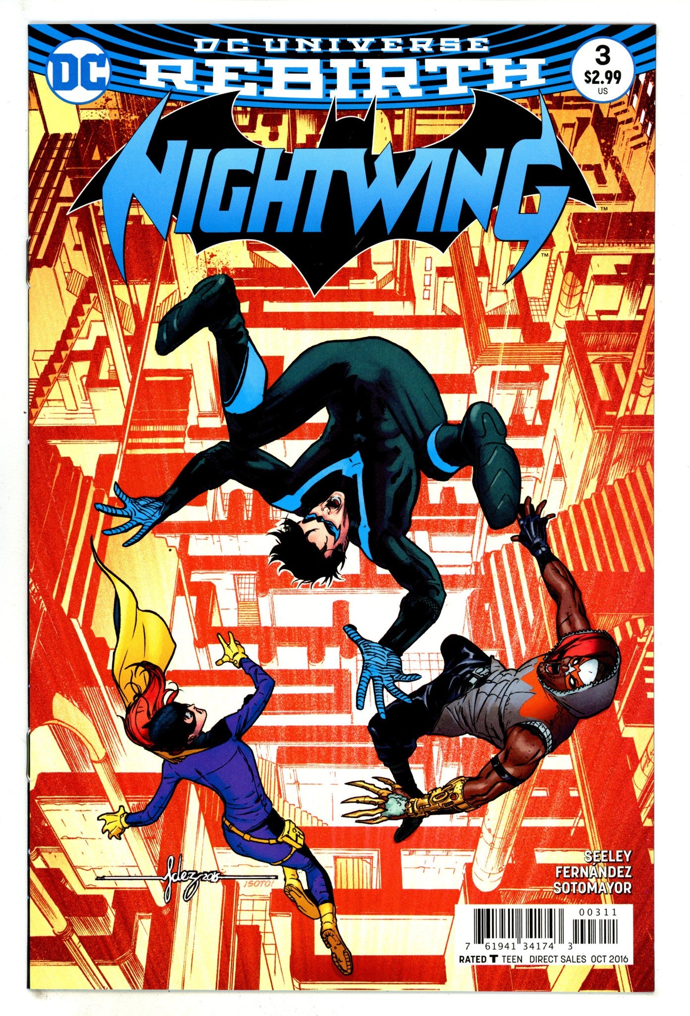 Nightwing Vol 4 3 High Grade (2016) 