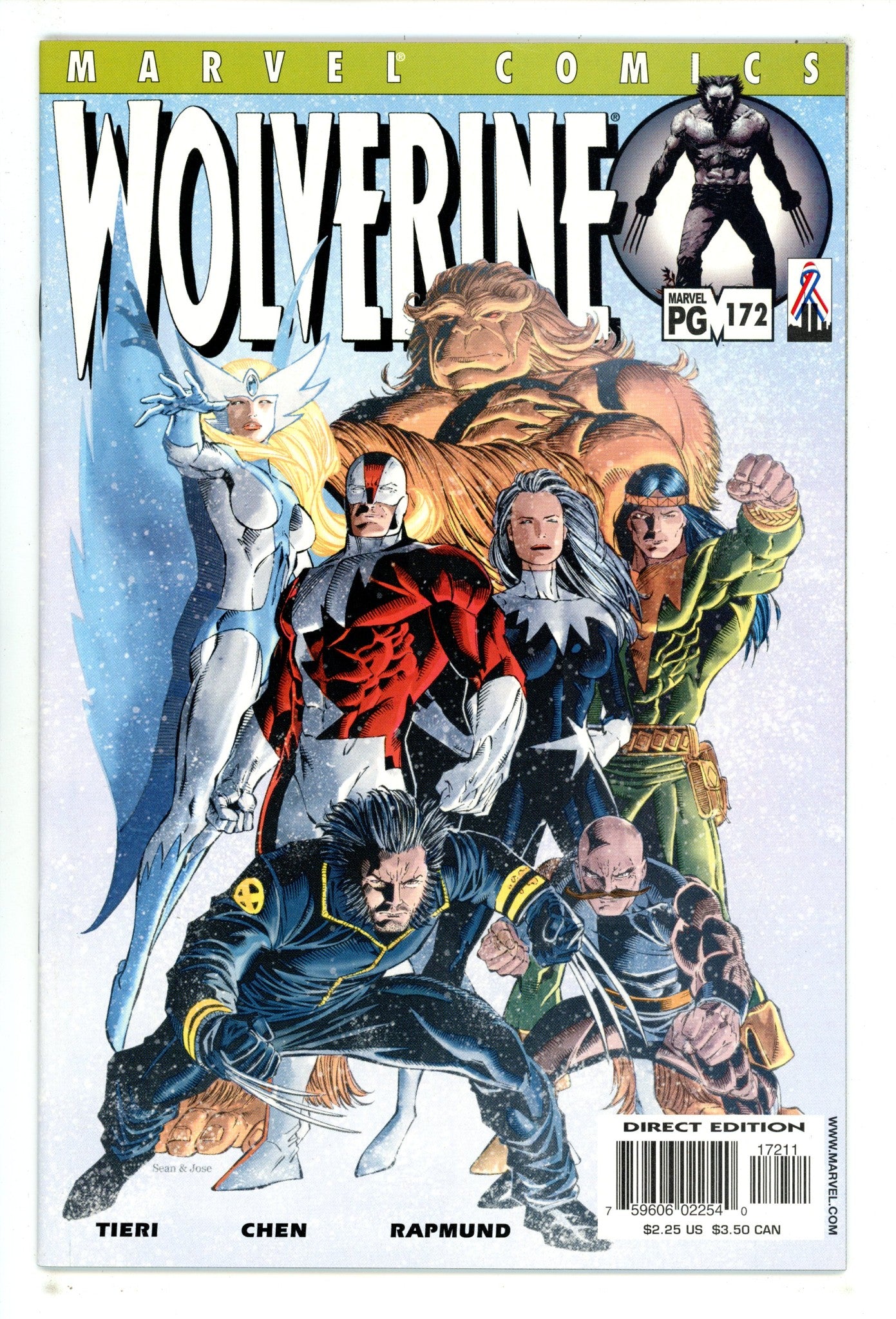Wolverine Vol 2 172 High Grade (2002) 
