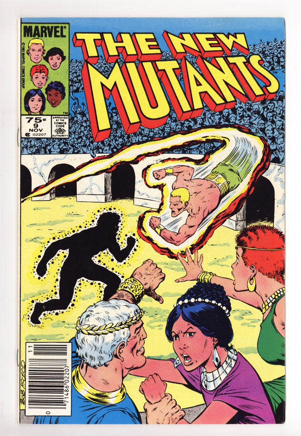 The New Mutants Vol 1 9  Mid Grade   (1983)     Canadian Price Variant