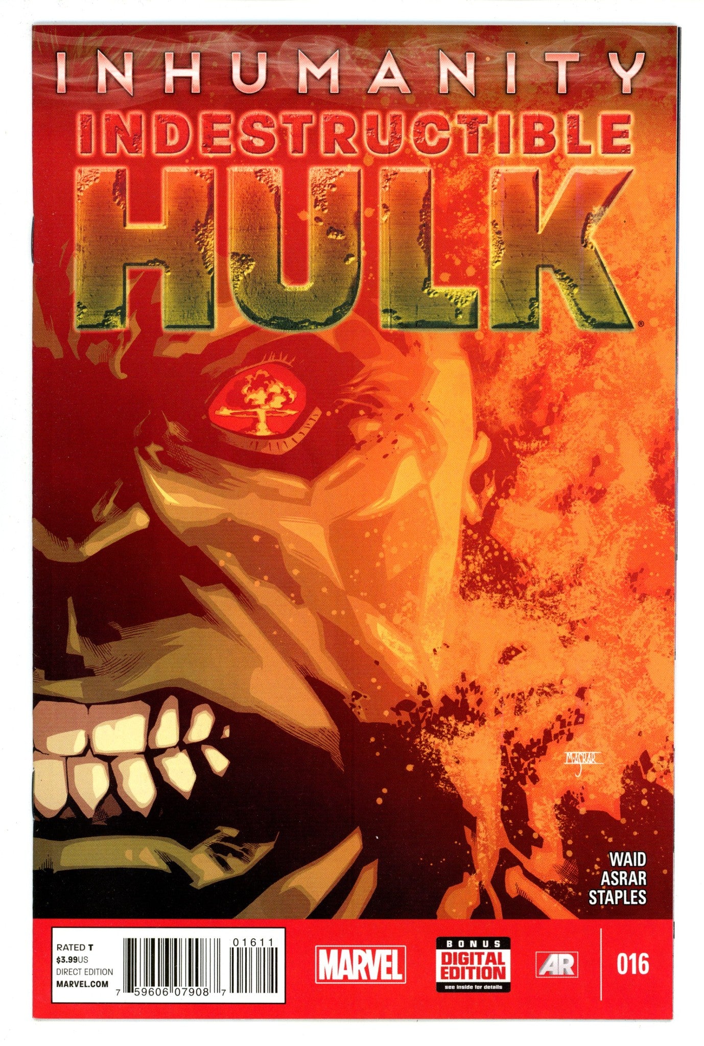 Indestructible Hulk 16 High Grade (2014) 