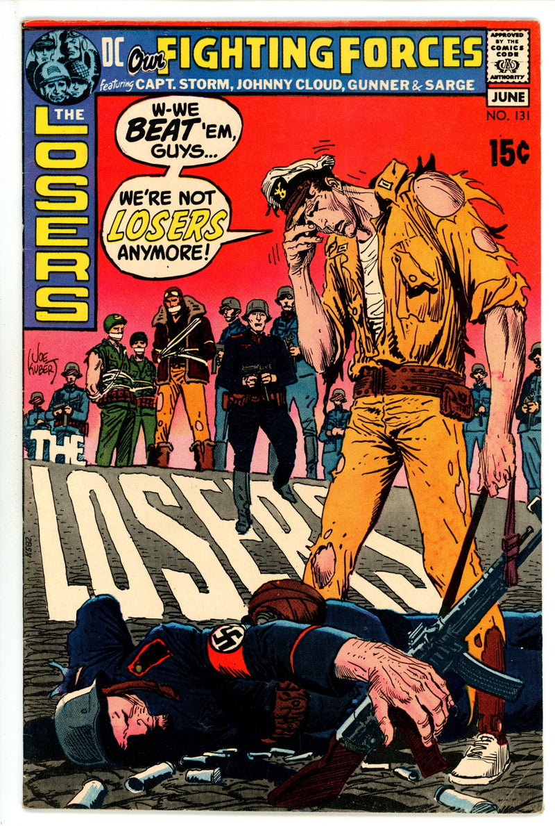 Our Fighting Forces 131 FN- (5.5) (1971) 