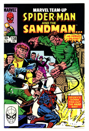 Marvel Team-Up Vol 1 138 NM- (9.2) (1984) Newsstand