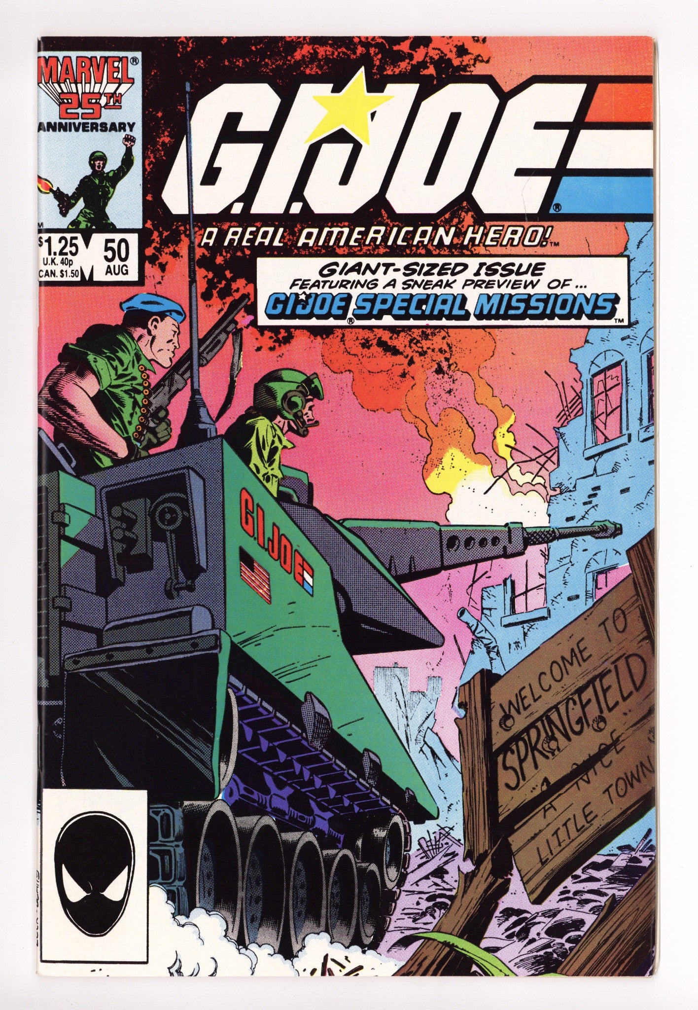 G.I. Joe, A Real American Hero 50 Mid Grade (1986) 