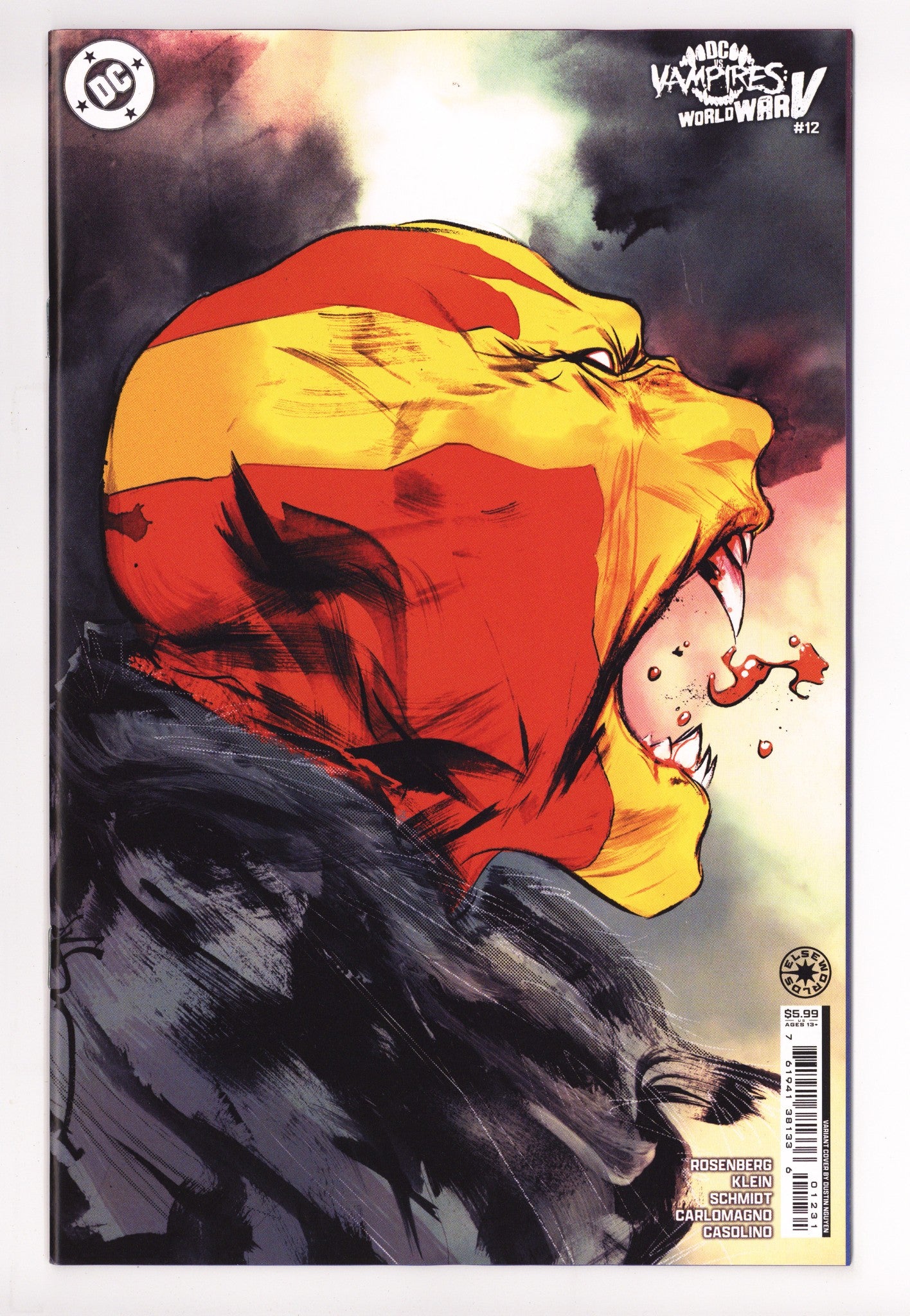 DC Vs Vampires World War V 12 Nguyen Variant (2025)