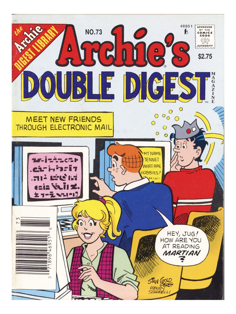 Archie's Double Digest Magazine 73 Mid Grade (1994) Newsstand 