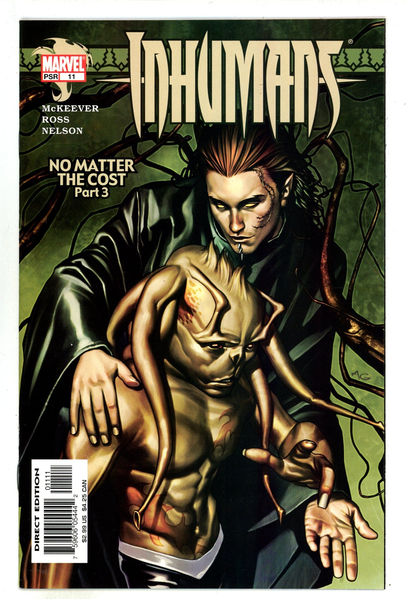 Inhumans Vol 4 11 High Grade (2004) 